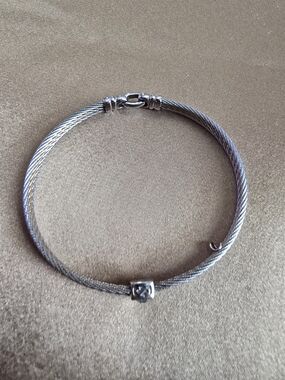 Alor Cable Strand Bracelet with Decorative Diamond Accent